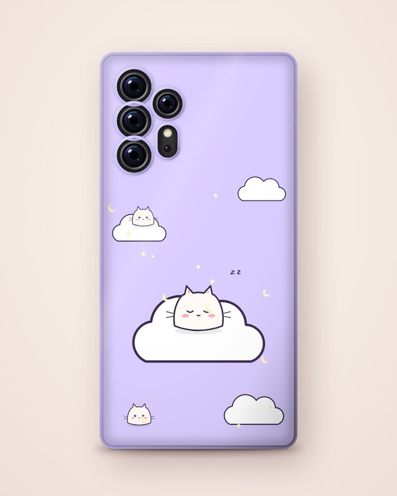 Mochi & Clouds Case, Galaxy S24 Ultra