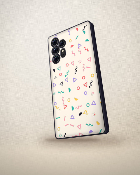 90s Recess Case on Galaxy S24 Ultra, angled view