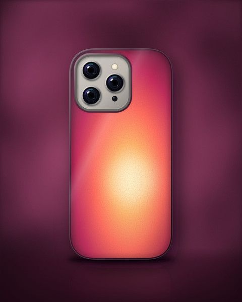 Golden Hour Case on iPhone 16 Pro, front