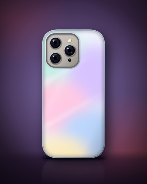 Holo Mist Case on iPhone 16 Pro, front