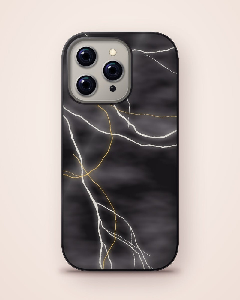 Nero Gold Marble Case, iPhone 16 Pro