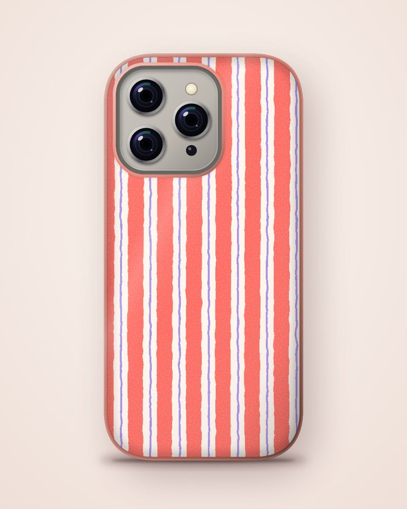 Candy Stripe Case, iPhone 16 Pro