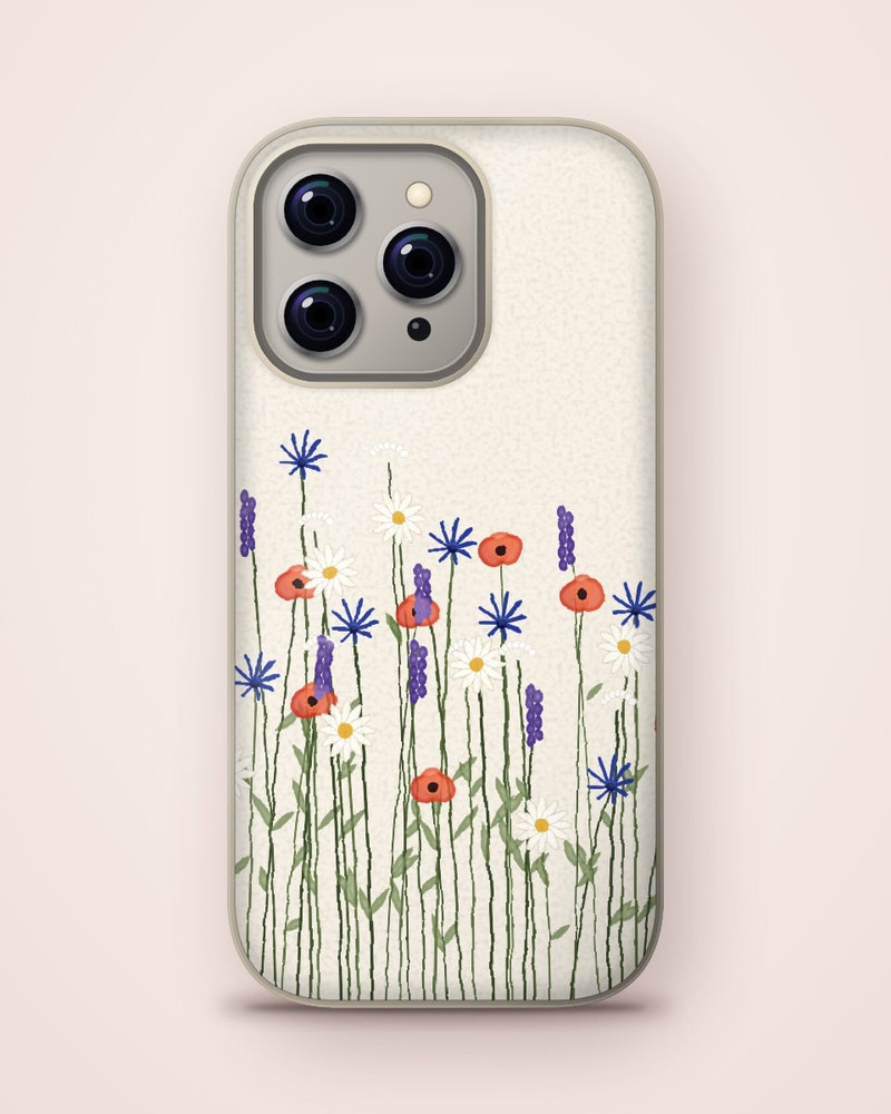 Meadow Hours Case, iPhone 16 Pro