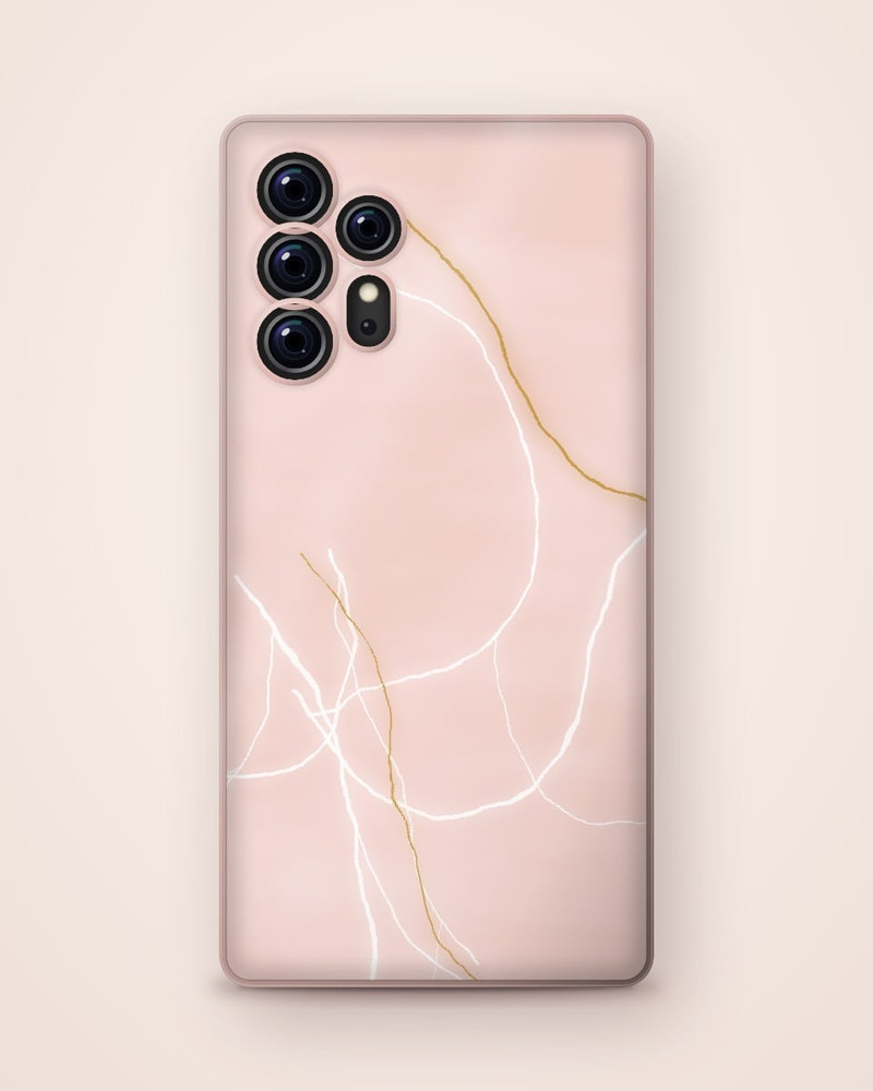 Rose Quartz Marble Case, Galaxy S24 Ultra