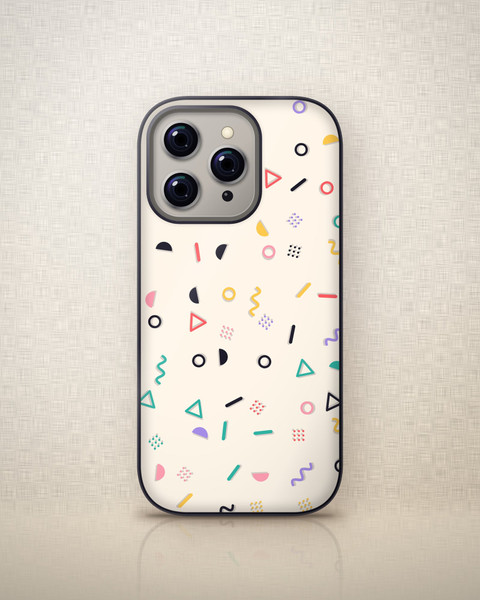 90s Recess Case on iPhone 16 Pro, front