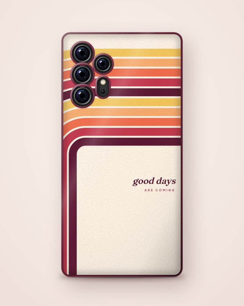Sunset Stripe Case, Galaxy S24 Ultra