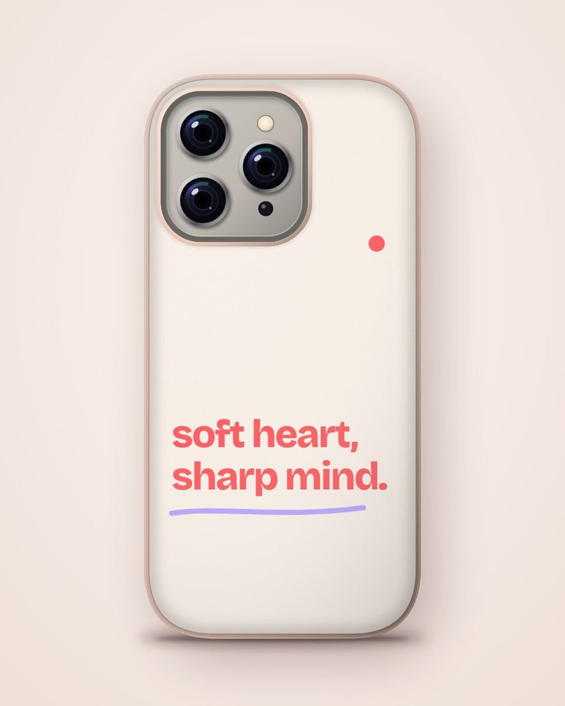 Soft Heart Case, iPhone 16 Pro