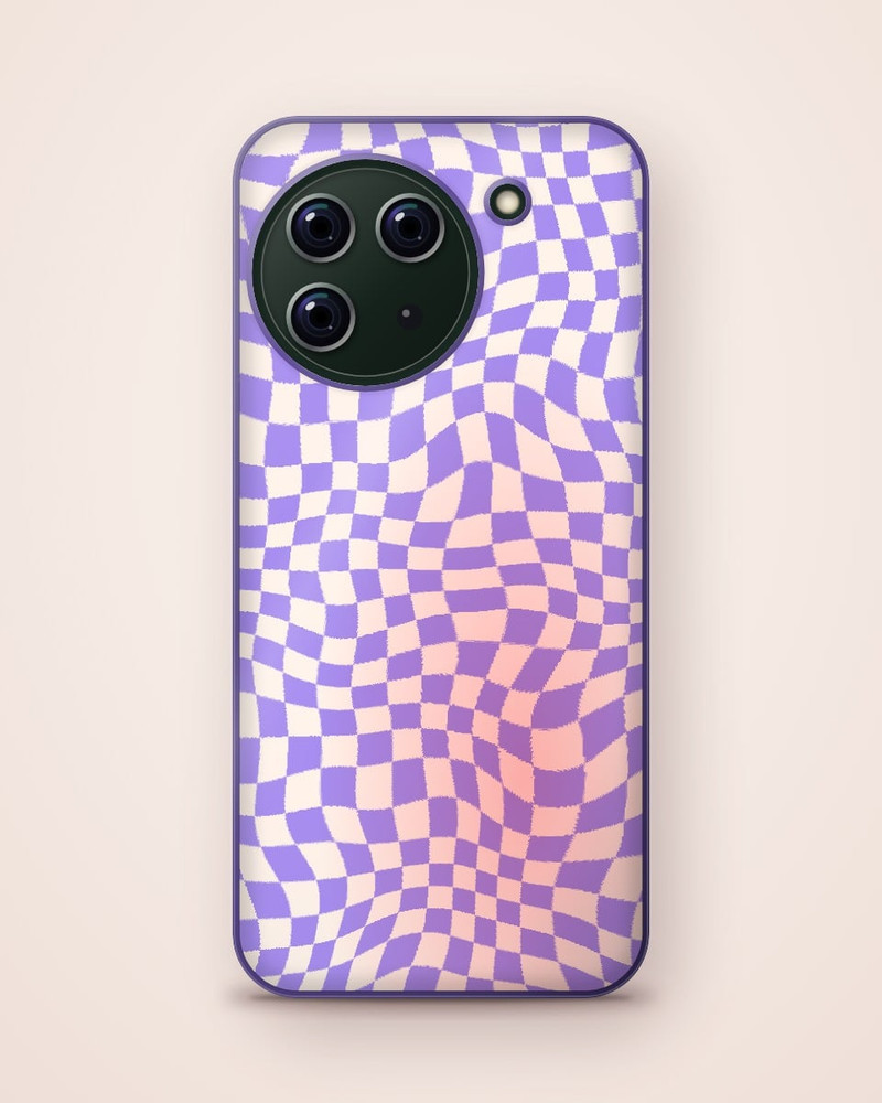 Warped Checker Case, OnePlus 12