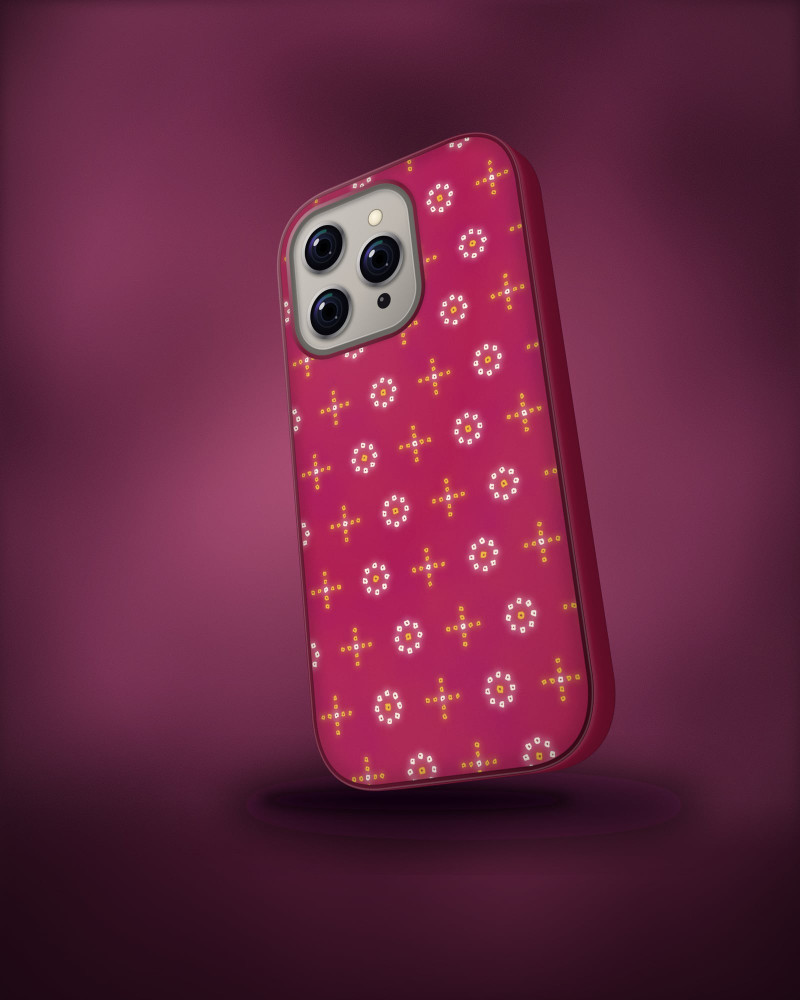 Bandhani Print Case