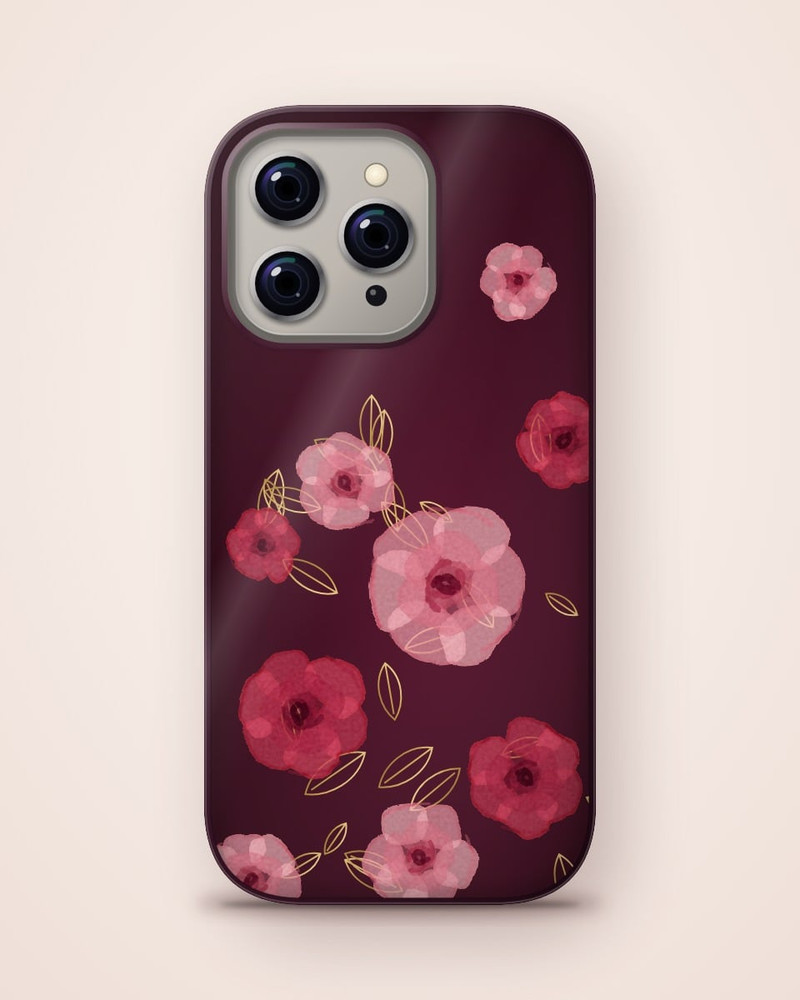 Velvet Rose Case, iPhone 16 Pro