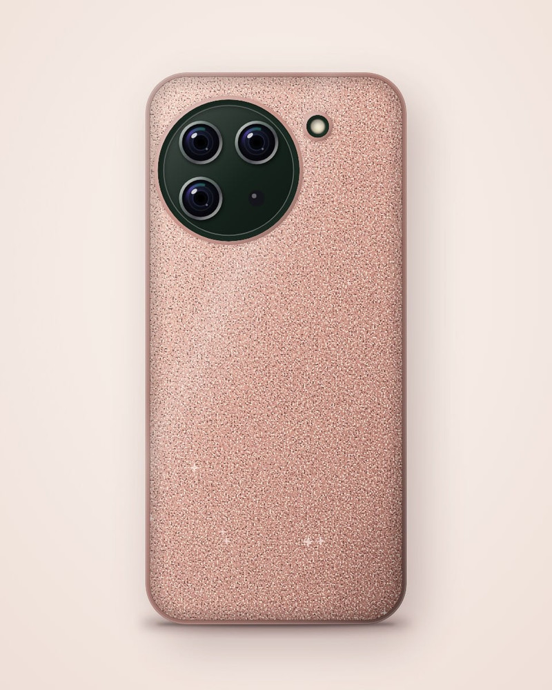 Rose Gold Glitter Case, OnePlus 12