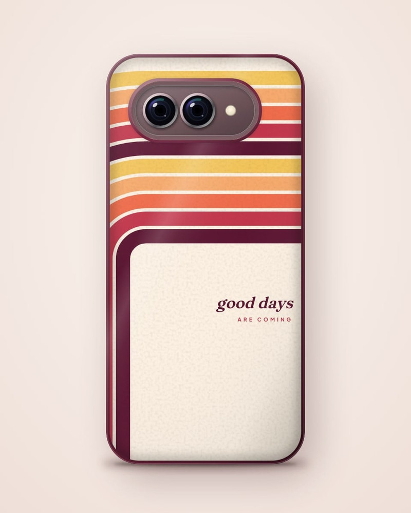 Sunset Stripe Case, Pixel 9