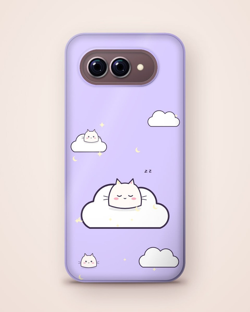 Mochi & Clouds Case, Pixel 9