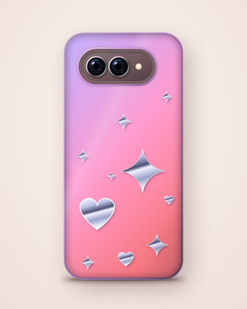 Y2K Chrome Case, Pixel 9