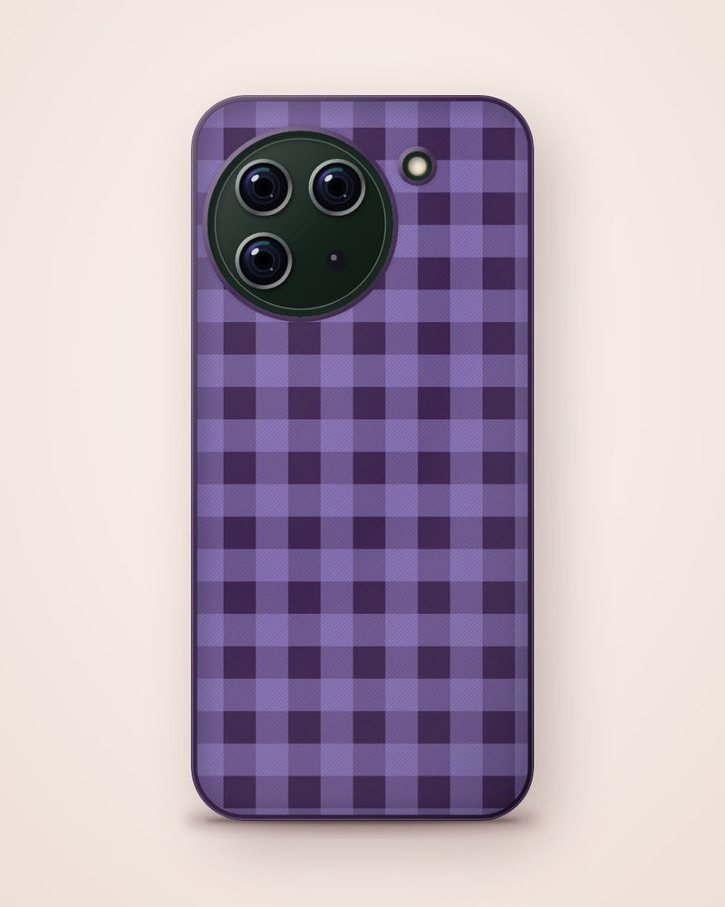 Plum Check Case, OnePlus 12