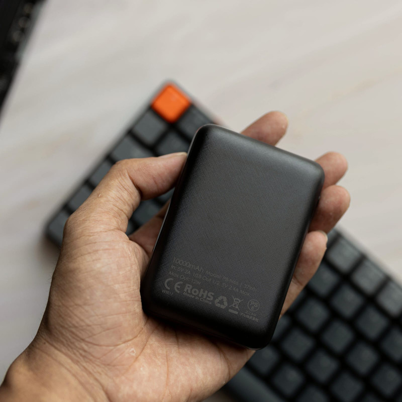 Power bank in hand