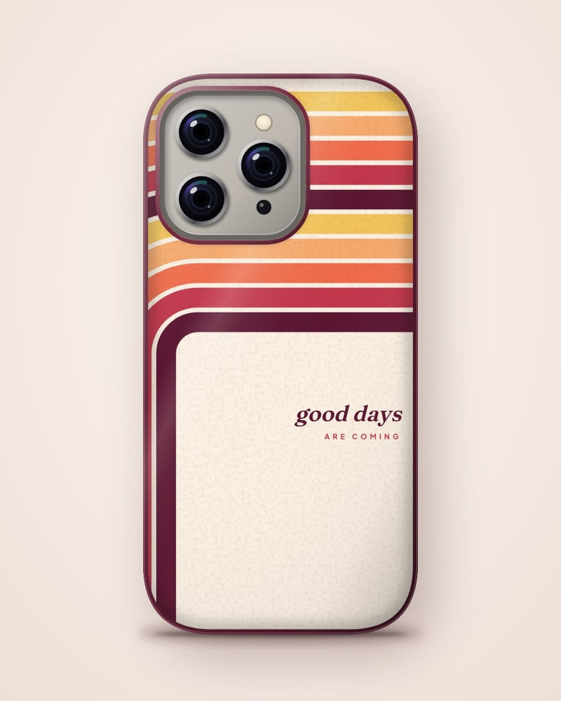 Sunset Stripe Case, iPhone 16 Pro