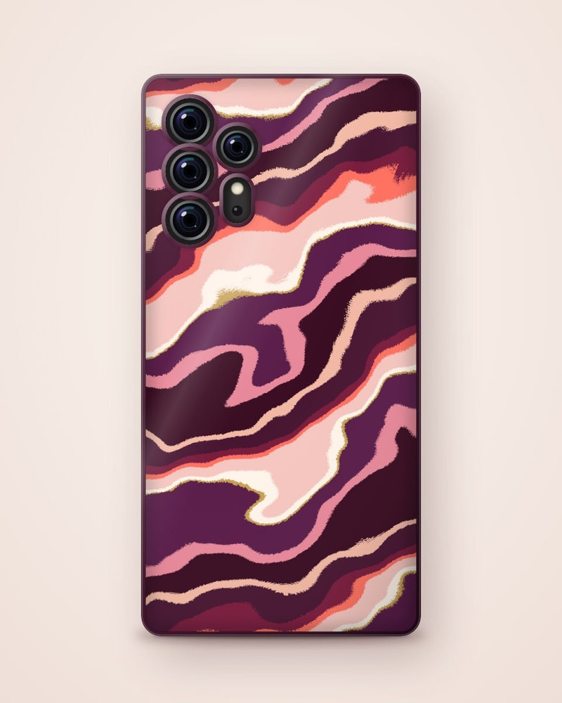 Wine Swirl Case, Galaxy S24 Ultra